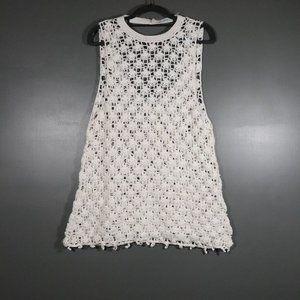 NWOT Kimchi Blue X Urban Outfitters Crochet  Swim Cover Up/ Tank Top